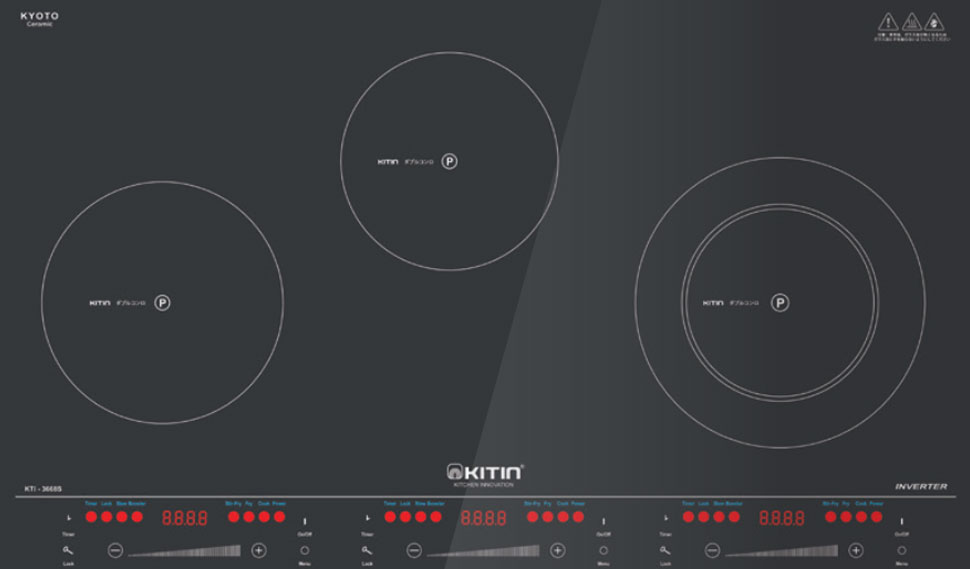 Bếp từ ba KTIN - 3668S