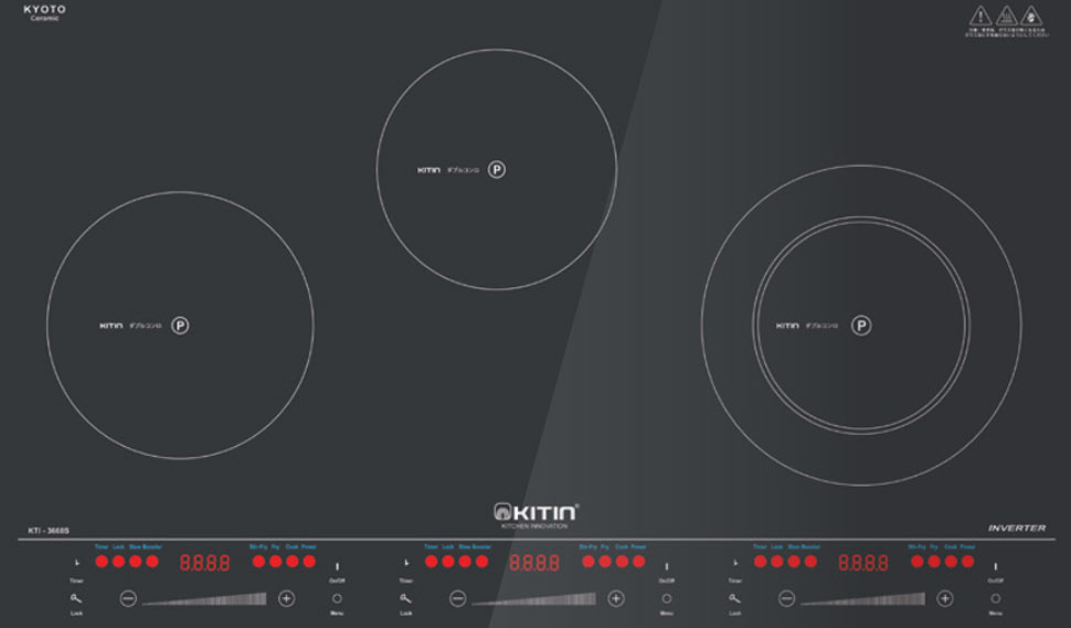 Bếp từ ba KTIN - 3888S